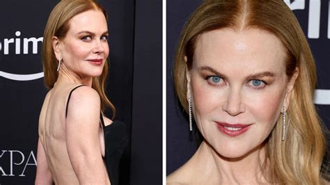 Nicole Kidman stuns in daring backless dress at Expats premiere